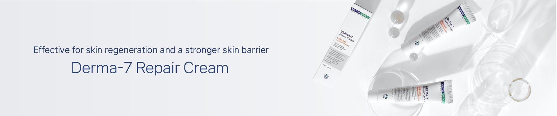 Derma-7 Repair Cream: effective for skin regeneration and a stronger skin barrier